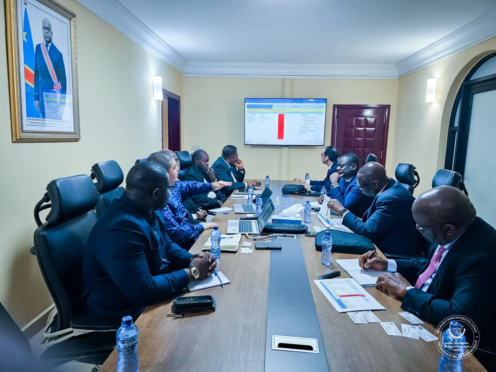 Audience entre le CPVS et BAD Resources S.A. sur la transformation locale des minerais stratégiques