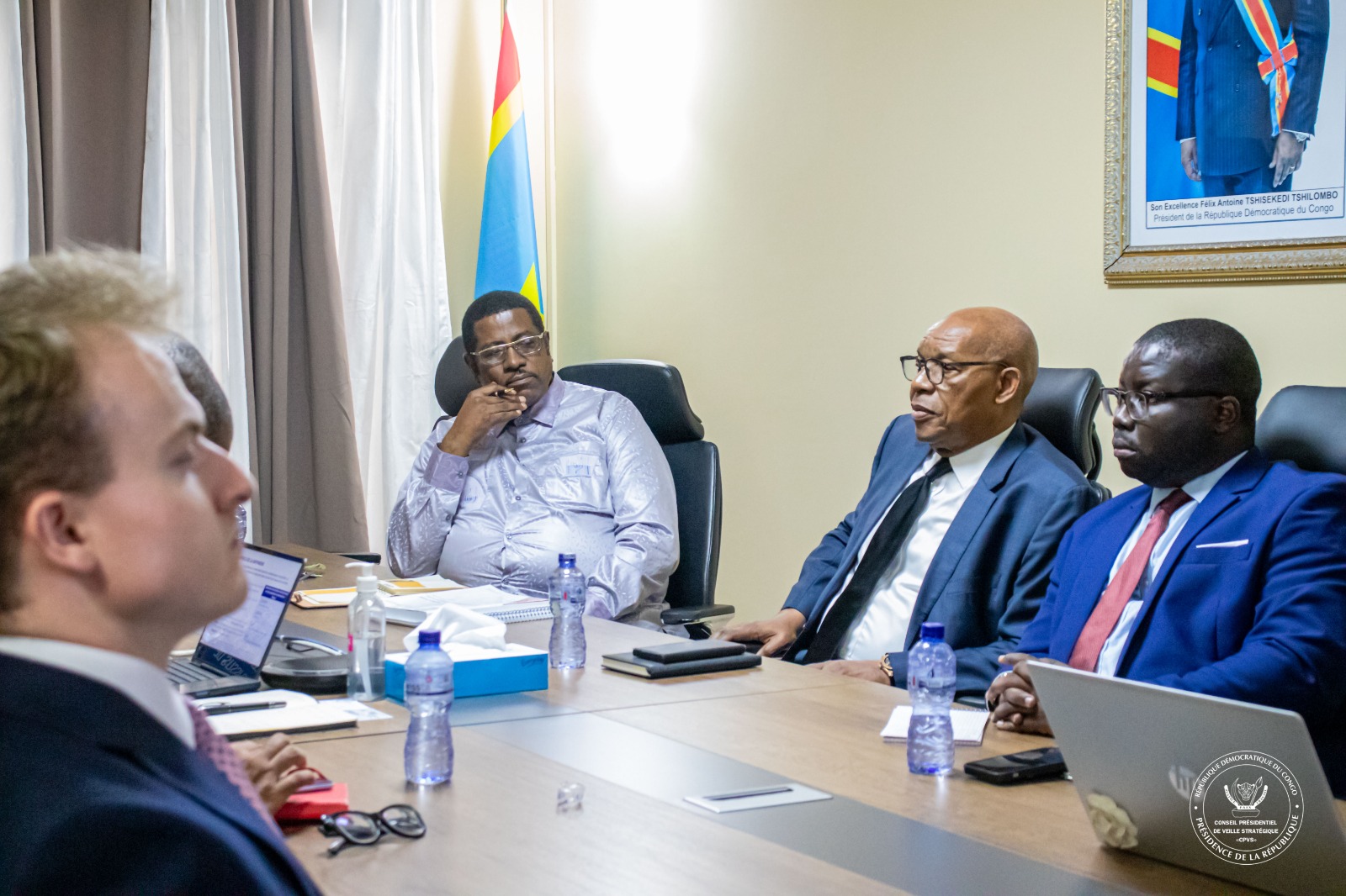 Audience entre le CPVS et Buenassa Resources S.A. sur la transformation locale des minerais stratégiques